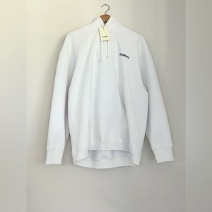 BRAND NEW VETEMENTS SMALL LOGO HOODIE